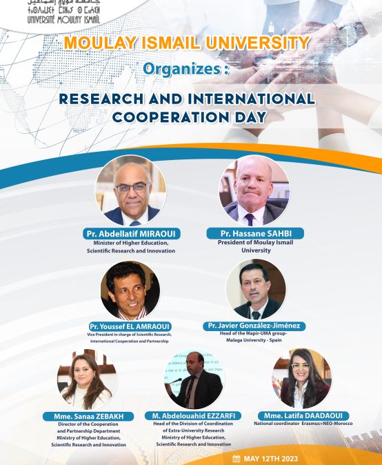 Journée de la Recherche et de la Coopération internationale à l’Université Moulay Ismail – Meknès